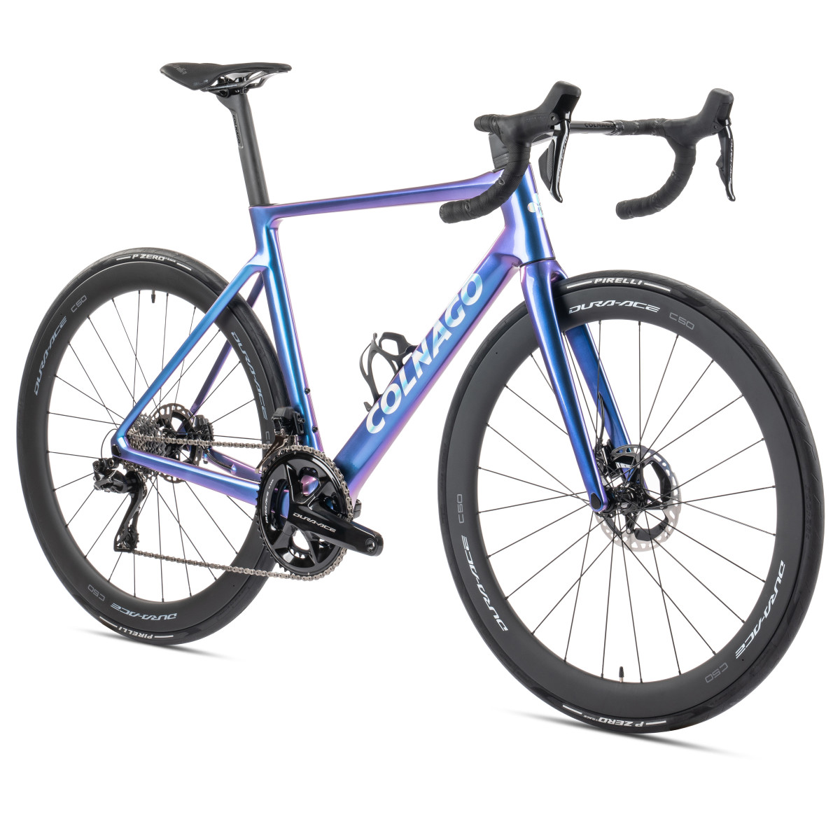 Colnago V4Rs Road Bike | Sram RED eTap AXS Disc | Fulcrum Racing 600 DB |  Purple - Silver | Velonova ®